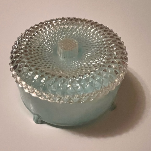 Vintage April Shower De Luxe Dusting Powder Container Only NO POWDER OR PUFF. - Picture 3 of 11